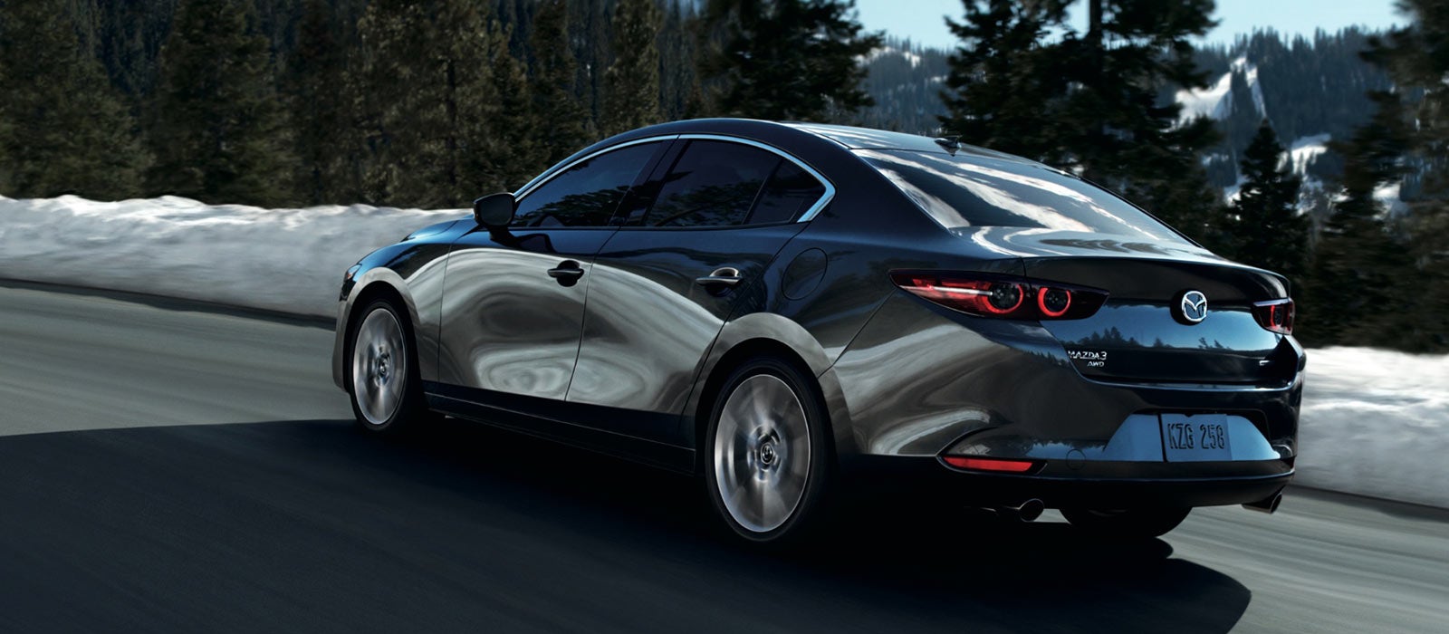 2021 Mazda3 Sedan Street View | Mazda of Wooster in Wooster OH