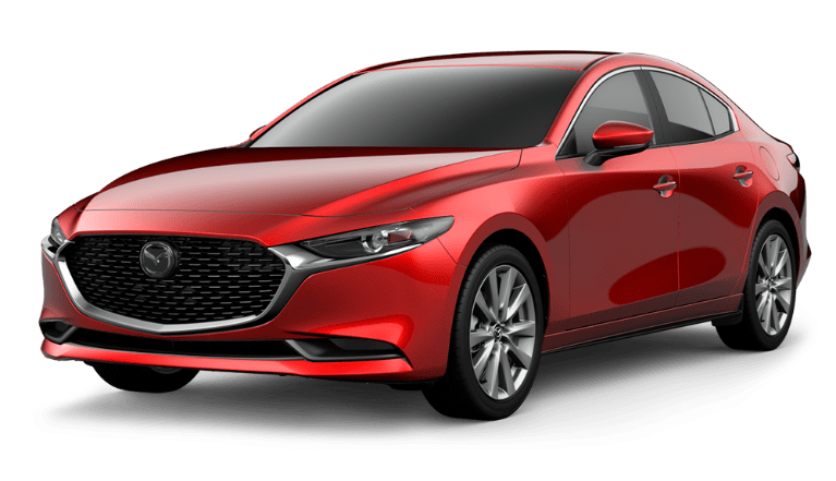 2021 Mazda3 Sedan Soul Red Crystal Metallic | Mazda of Wooster in Wooster OH