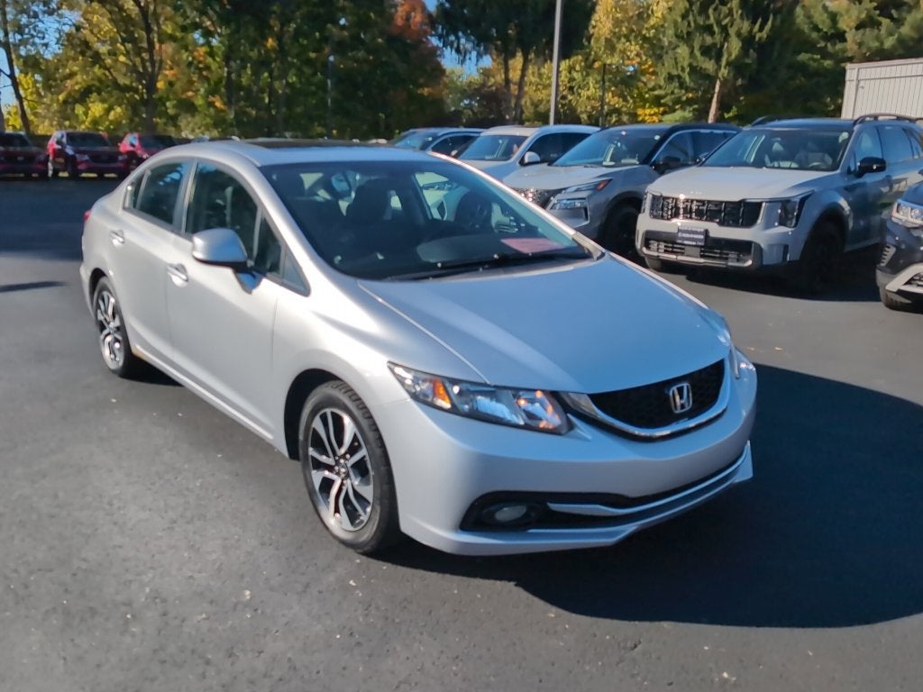 Used 2013 Honda Civic EX-L with VIN 19XFB2F92DE206360 for sale in Wooster, OH