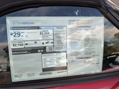 2026 Mazda Mazda MX-5 Miata Grand Touring