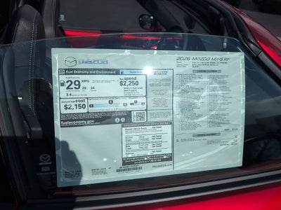 2026 Mazda Mazda MX-5 Miata RF Grand Touring