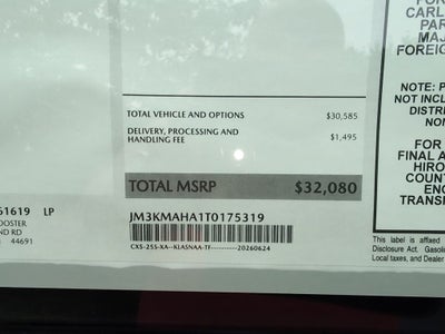 2026 Mazda Mazda CX-5 2.5 S AWD