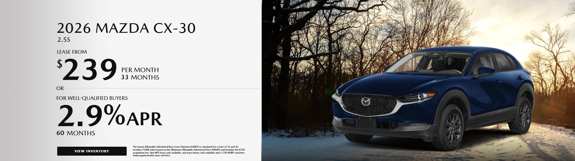 2026 Mazda CX-30 (2.5S)