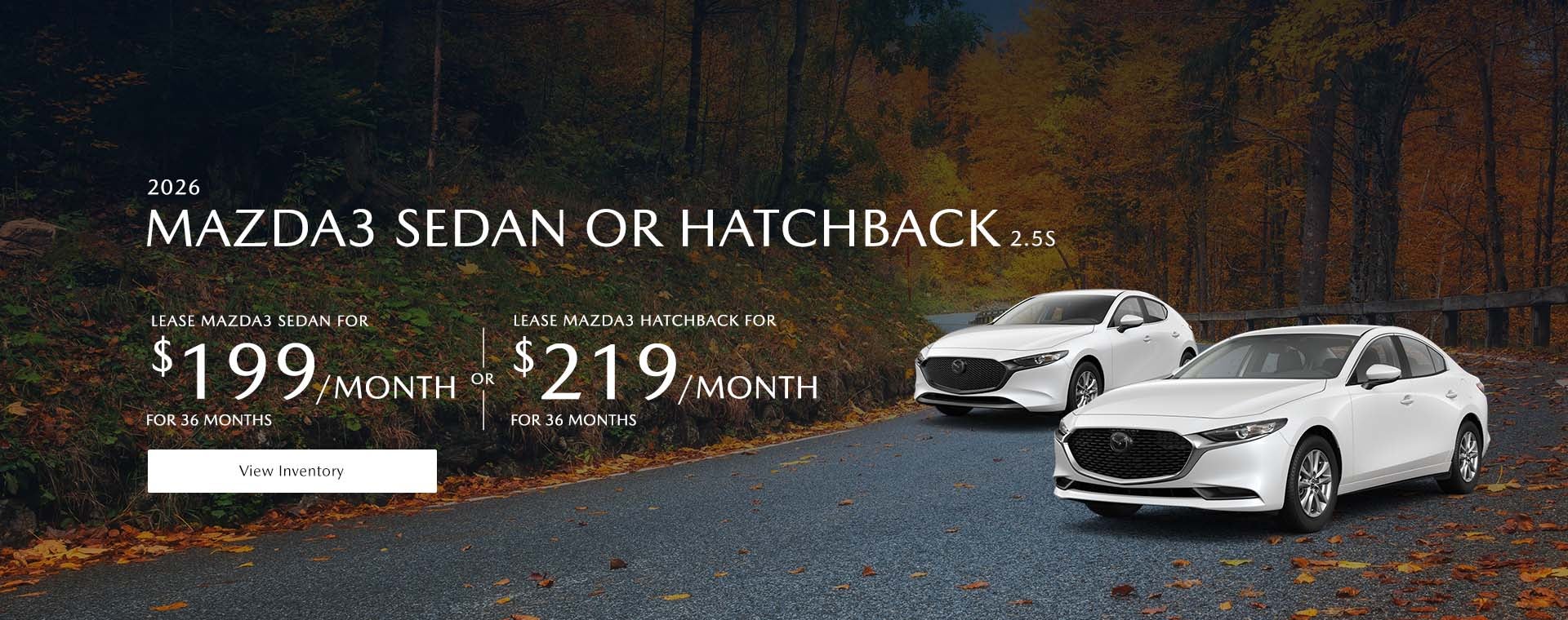 MAZDA3 Offer