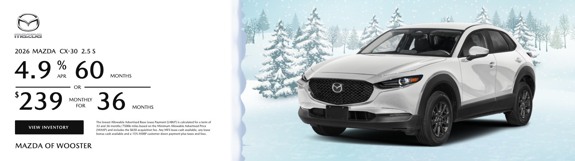 2026 Mazda CX-30 (2.5S)