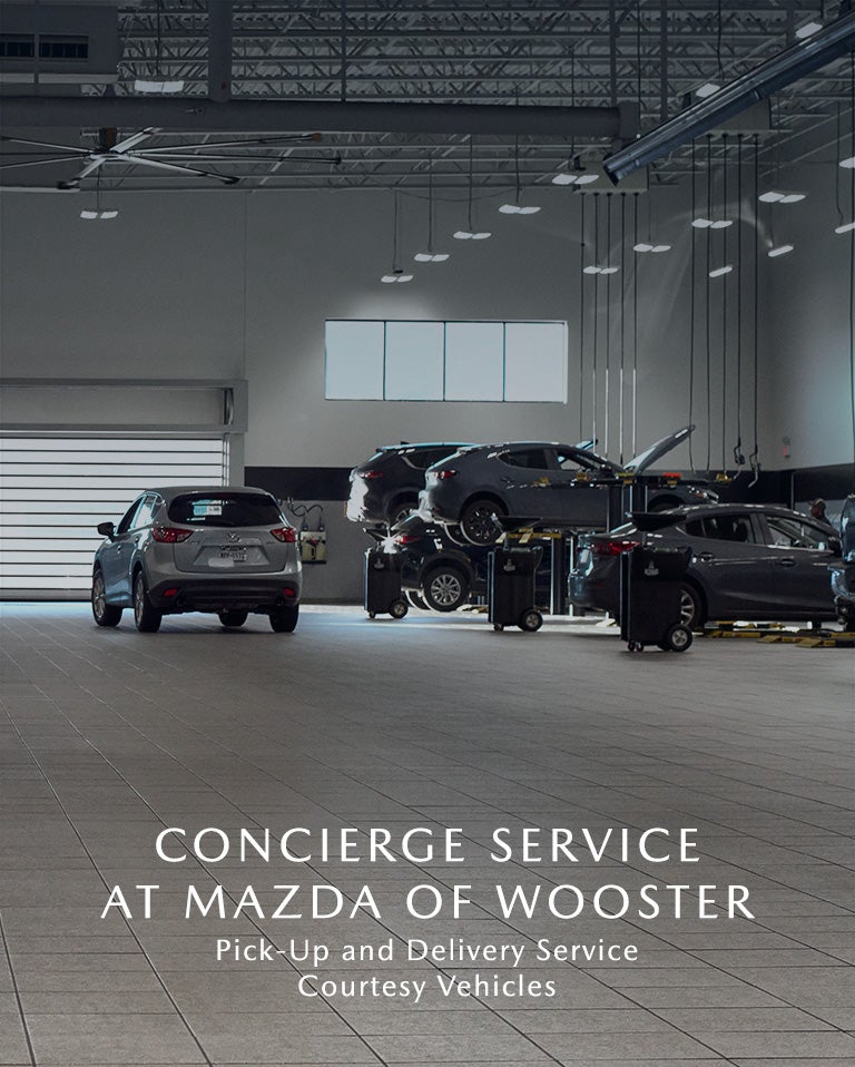Concierge Service at Mazda of Wooster
